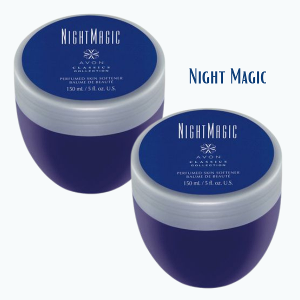 Avon Night Magic Classic Colletion Perfumed Skin Softener 5.0 oz.