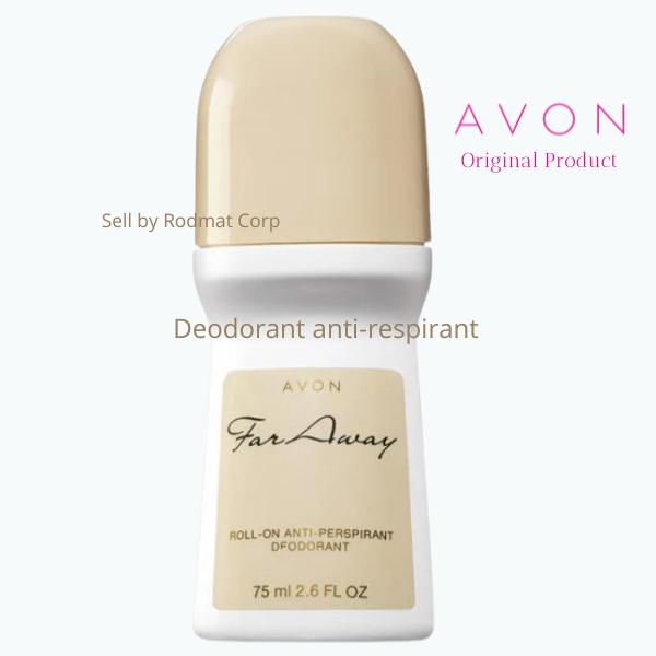 Avon FAR Away Roll-on Anti-perspirant Deodorant Size 2.6 Fl. Oz. Set of 6