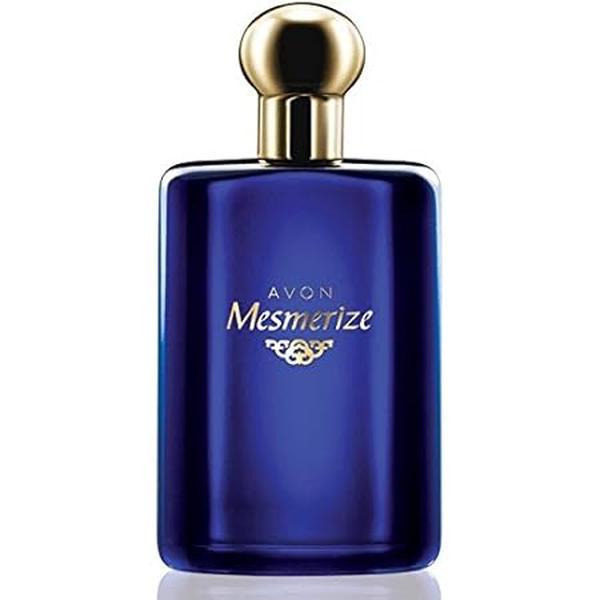 Avon Mesmerize Blue for Men Cologne Spray 3.4. fl oz. Elegant Fruity & Floral Fragrance with Woody Notes & Amber Base