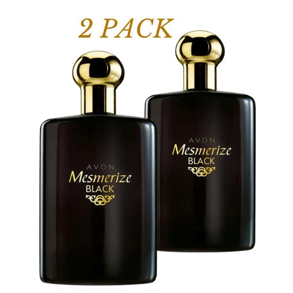 Avon Mesmerize Black EDT, 100 ml - 3.4 fl. oz for him / 2PACK