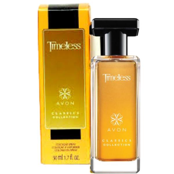Avon Timeless cologne 1.7fl.o and Perfumed Skin Softener for women SET
