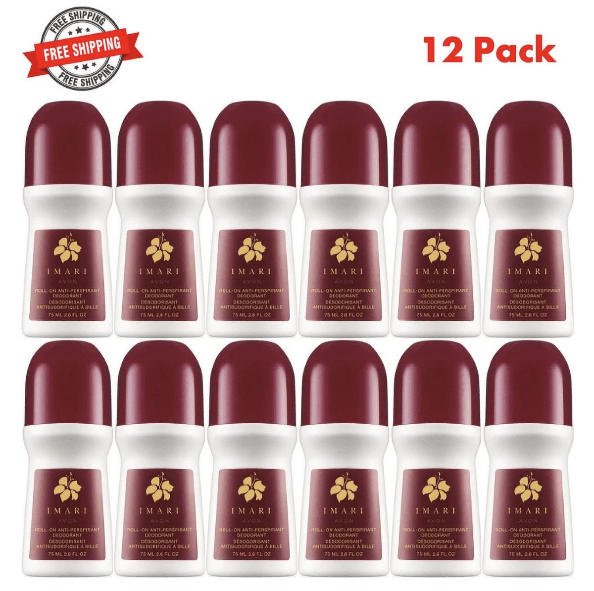 Avon Imari Deodorant roll-on Full Size 2.6 oz / 12 Pcs