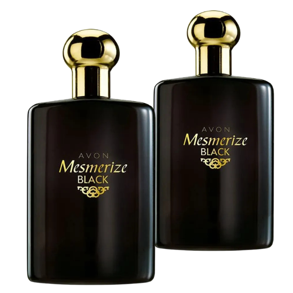 Avon Mesmerize Black Eau de Toilette Natural Spray For Him 100ml - 3.4oz Intense Perfume Long Lasting Fragrance