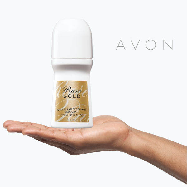 Avon Rare Gold Roll-On Antiperspirant Deodorant 2.6 fl. oz.