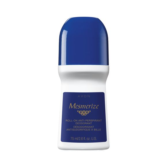 Avon Mesmerize Blue for Men Cologne Spray 3.4. fl oz. and Deodorant Roll-on SET